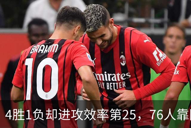 4胜1负却进攻效率第25，76人靠防守效率第3撑住开局